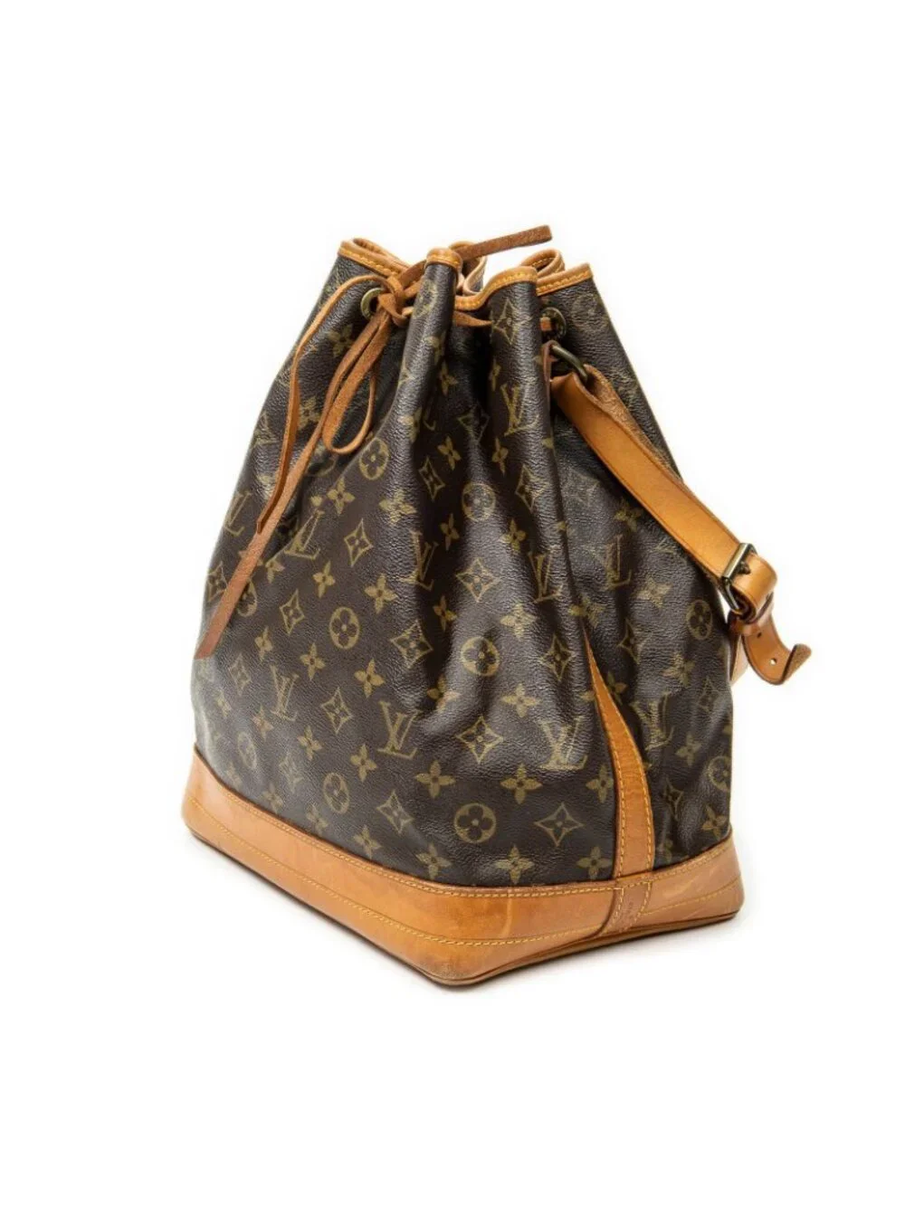 Louis Vuitton Noe Brown Monogram Canvas Bucket Bag